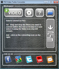 PS3 Video Turbo Converter screenshot